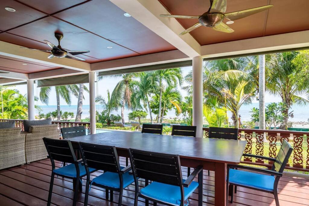 Tropical Beachfront 4 Bdr Pool - Kbr24 Amphoe Koksamui